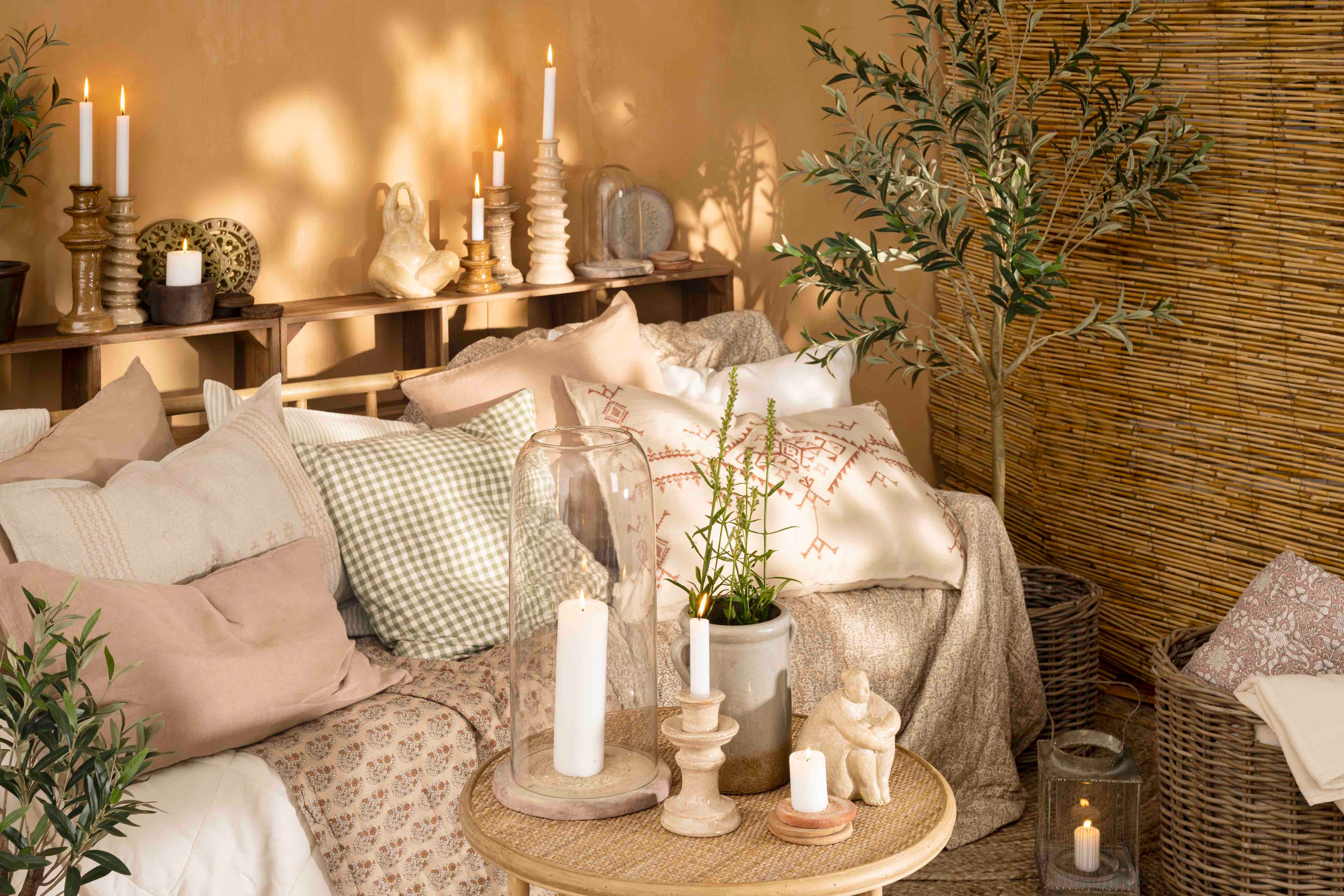 Kissenbezug burned rose