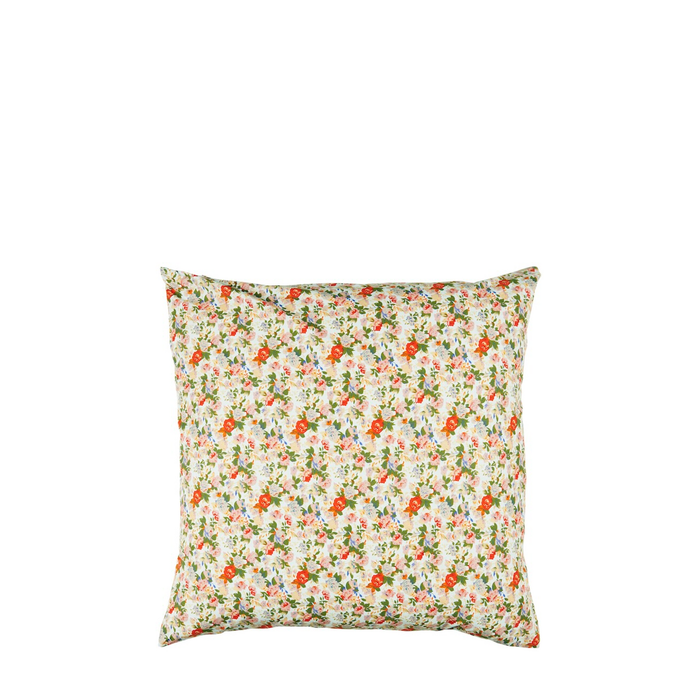 Ib Laursen Kissenbezug orange, rosa und creme Blumen