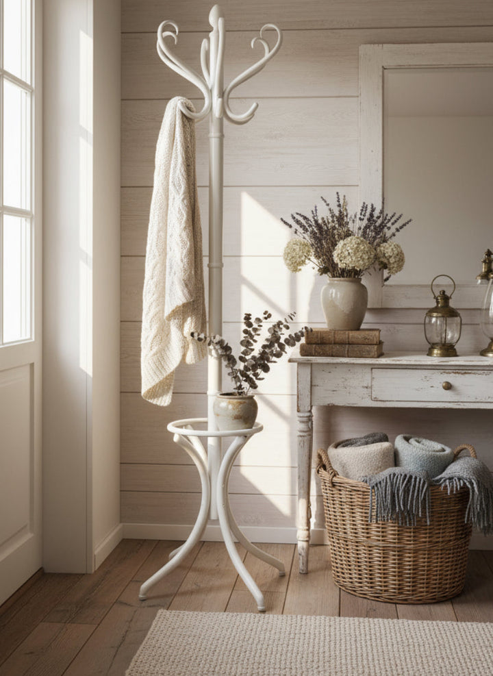 Alter Kleider- Kneipenständer Vintage Shabby Chic