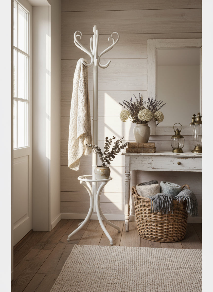 Alter Kleider- Kneipenständer Vintage Shabby Chic