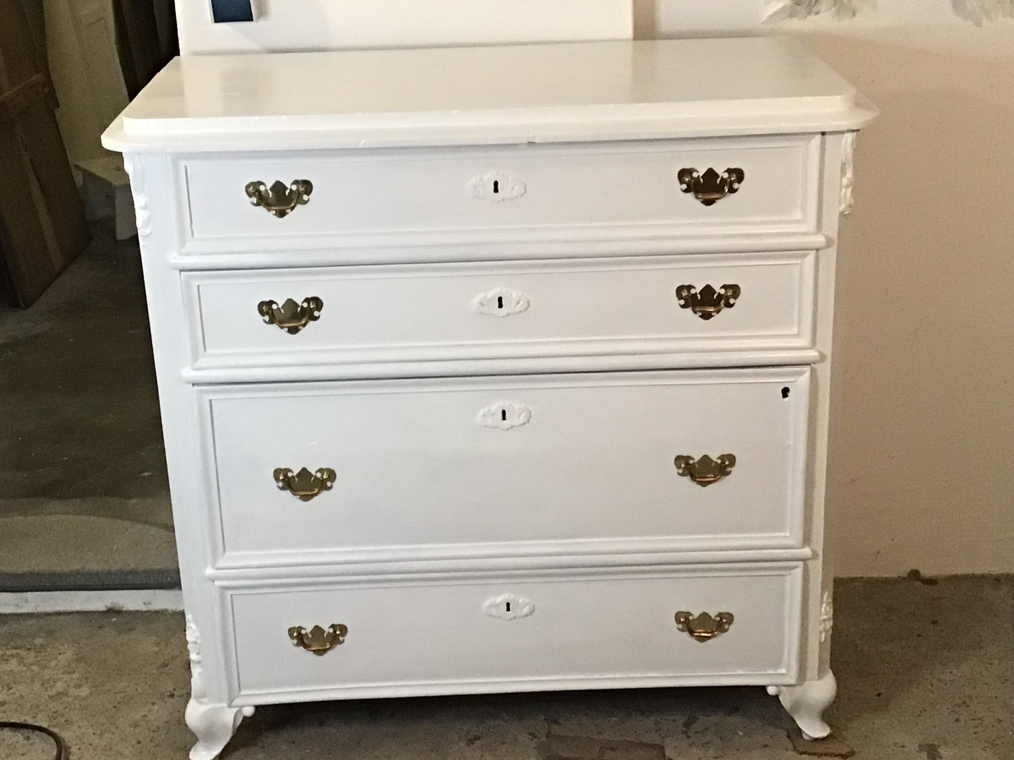 Antike Biedermeier Kommode