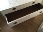 Antike Kommode mit Marmorplatte, Shabby Chic