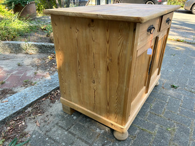 Antike Kommode, Weichholz, Natur, Gründerzeit