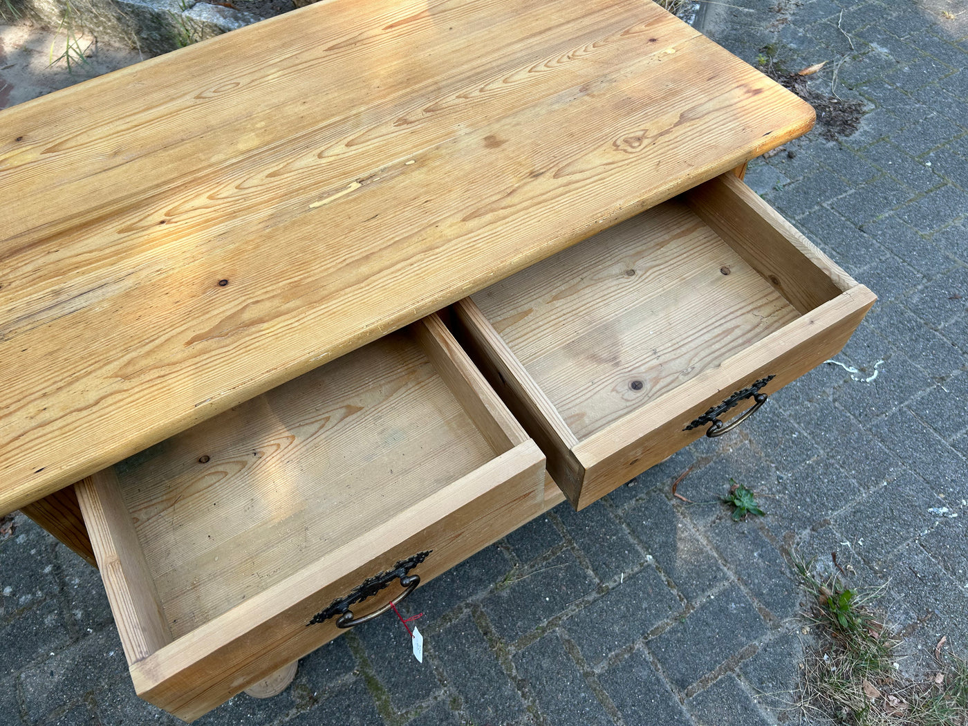 Antike Kommode, Weichholz, Natur, Gründerzeit