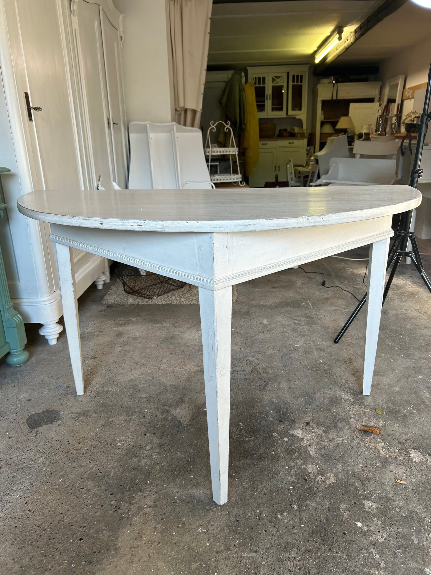 Antiker Konsoltisch, Gustavianisch, Shabby Chic