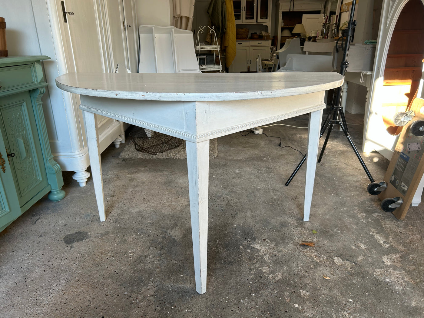 Antiker Konsoltisch, Gustavianisch, Shabby Chic