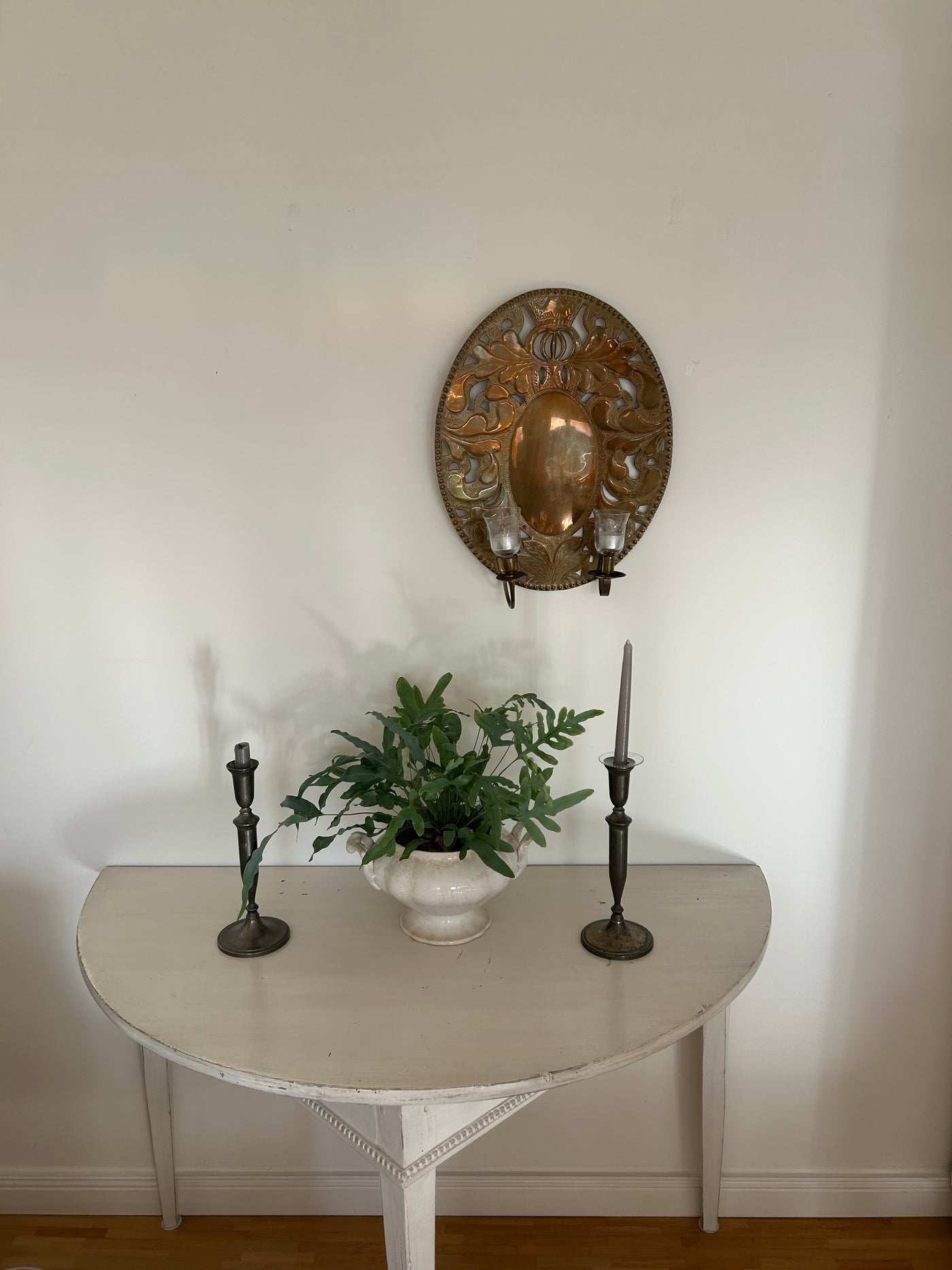 Antiker Konsoltisch, Gustavianisch, Shabby Chic