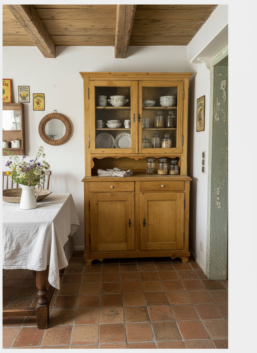 Antikes Küchenbuffet Landhausstil Shabby Chic