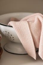 Ib Laursen Küchensieb Emaille weiß mit schwarzer Kante