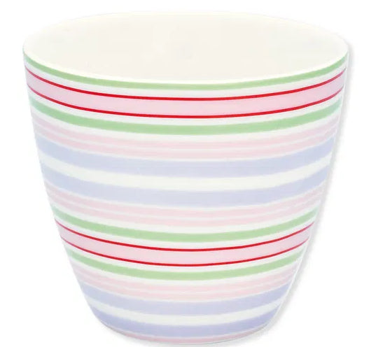 GreenGate Latte Becher Evelina weiß