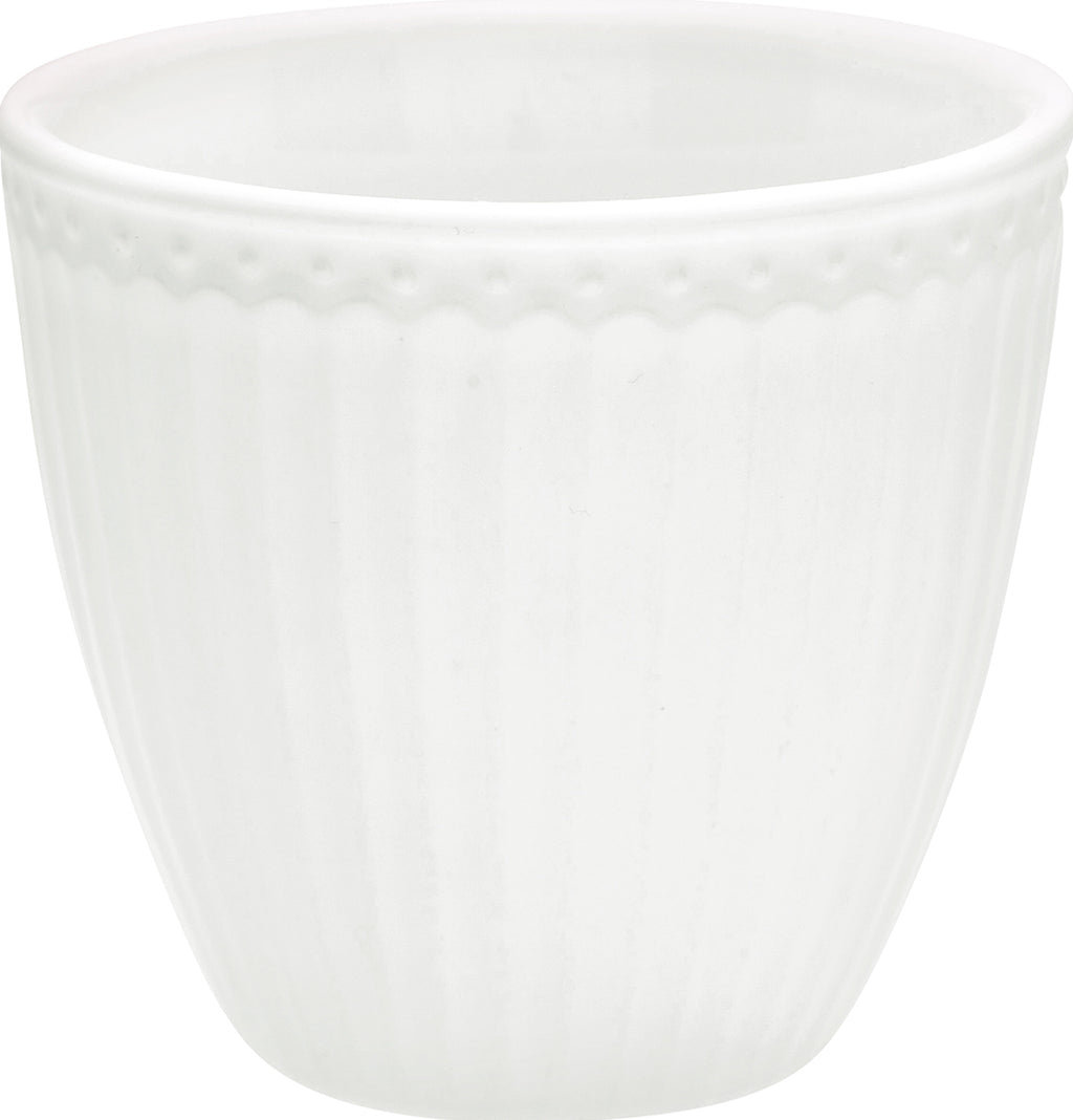 GreenGate Latte Cup Alice Weiß