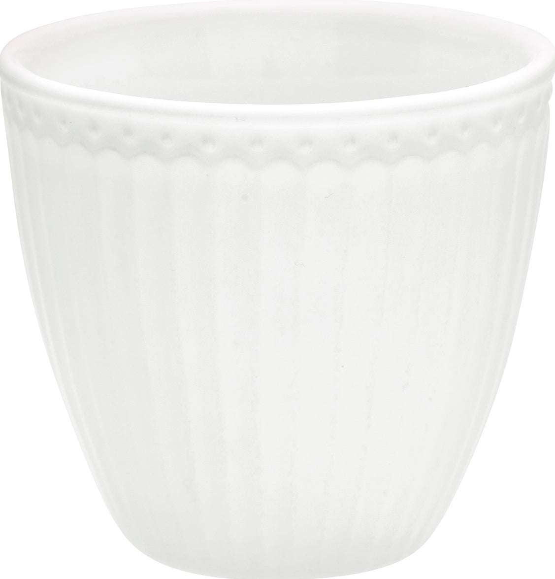 Latte Cup Alice Weiß