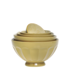 Latteschüsseln mit Muster 5er Set