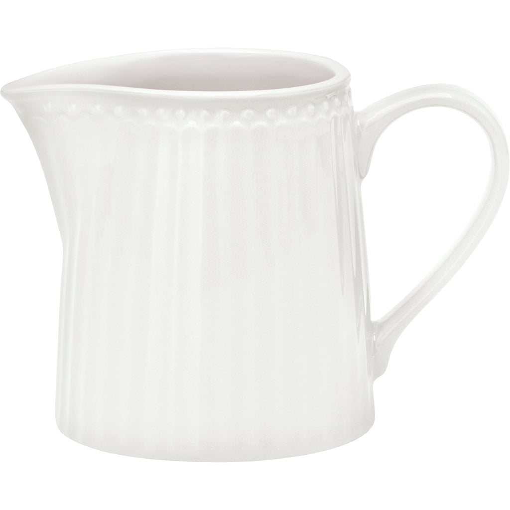GreenGate Milchkännchen Alice Weiß
