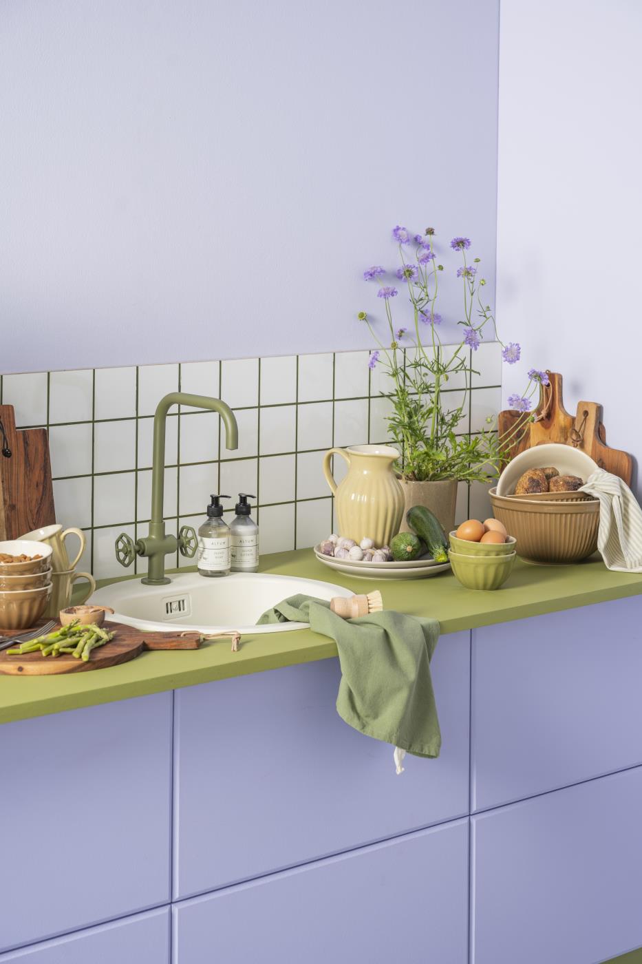 Ib Laursen Müslischale Mynte English Herbal Green