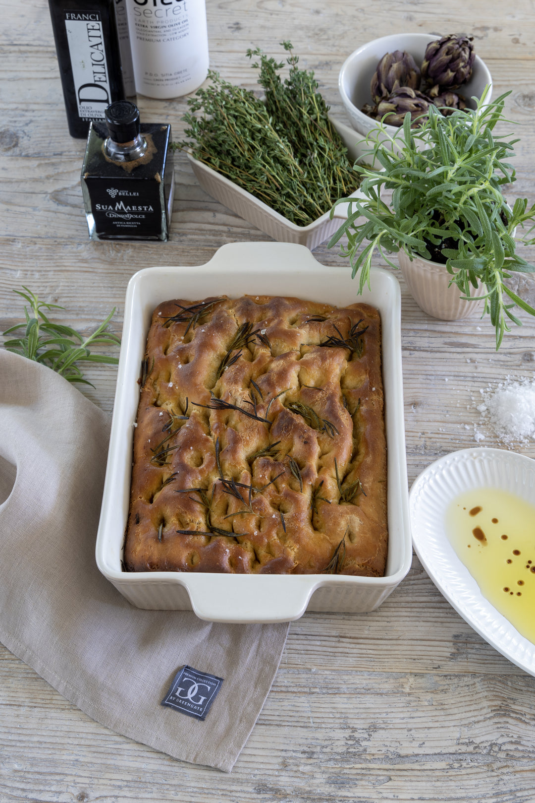 GreenGate Alice Auflaufform Fudge klein im skandinavischen Landhausstil