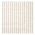 Papierservietten mit Streifen Beige (20 Stück/Packung)