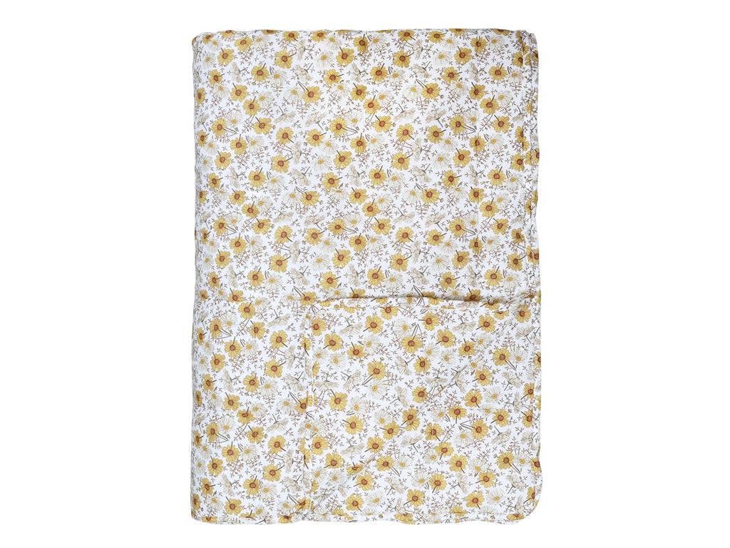 Vintage Quilt mit Magaritenprint