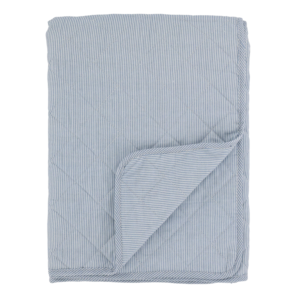 Aix Quilt Maritim mit Streifenmuster