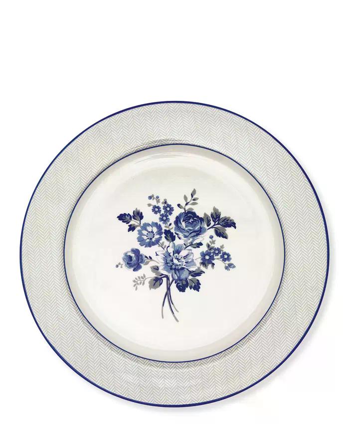 Speiseteller Harmony Blaugrau/Weiß 26,5 cm
