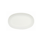 GreenGate Plätzchenteller Alice Weiß 14,5 cm – kleiner runder Porzellanteller mit Rillenrand