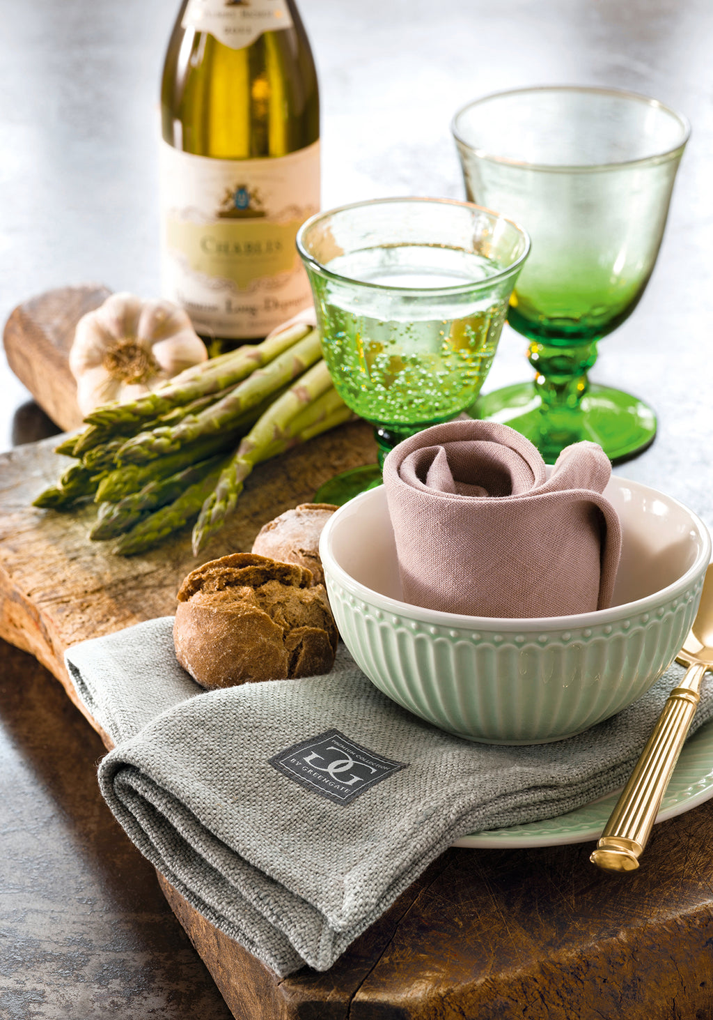 GreenGate Müslischale Alice Hellgrün