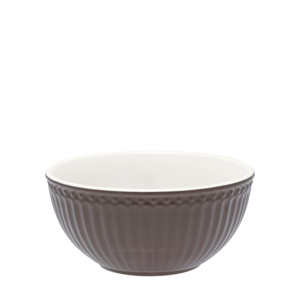 GreenGate Müslischale Alice Schokolade