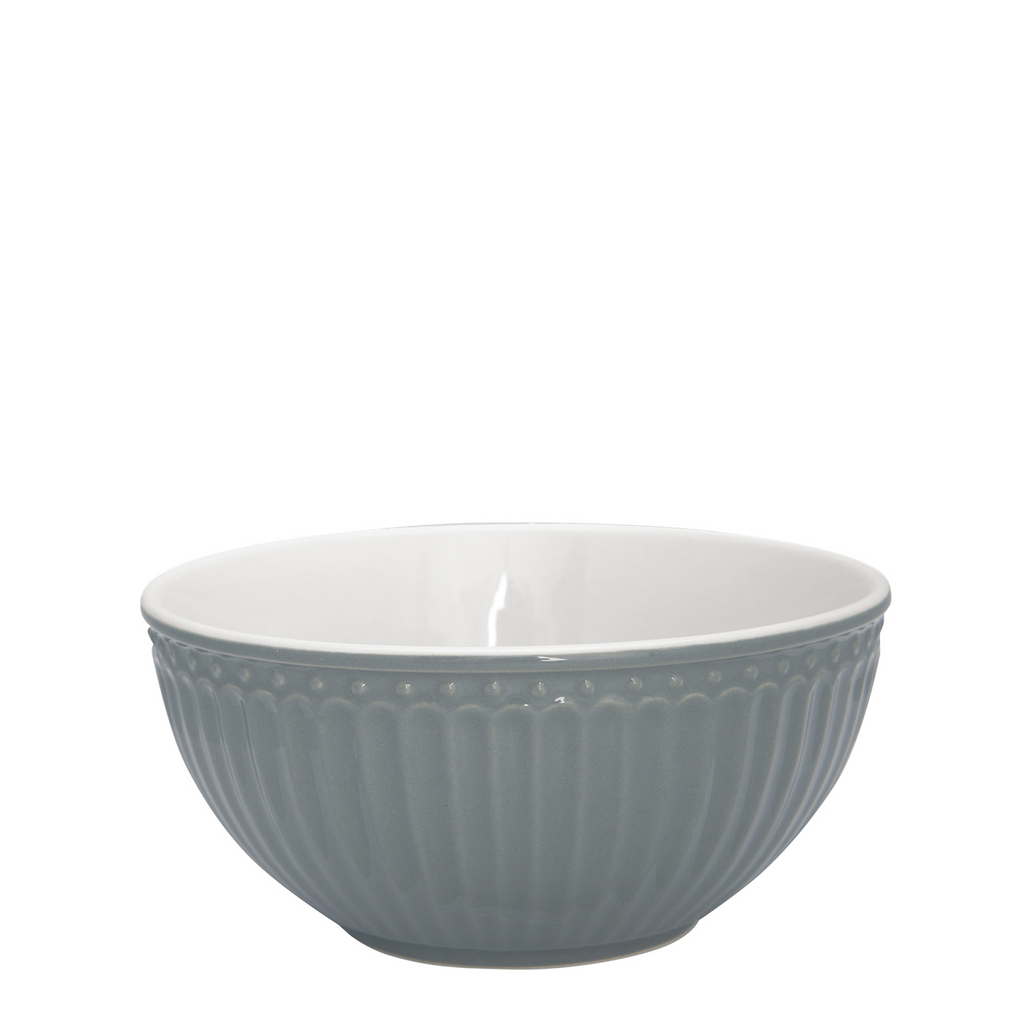 Greengate Müslischale Alice Steingrau