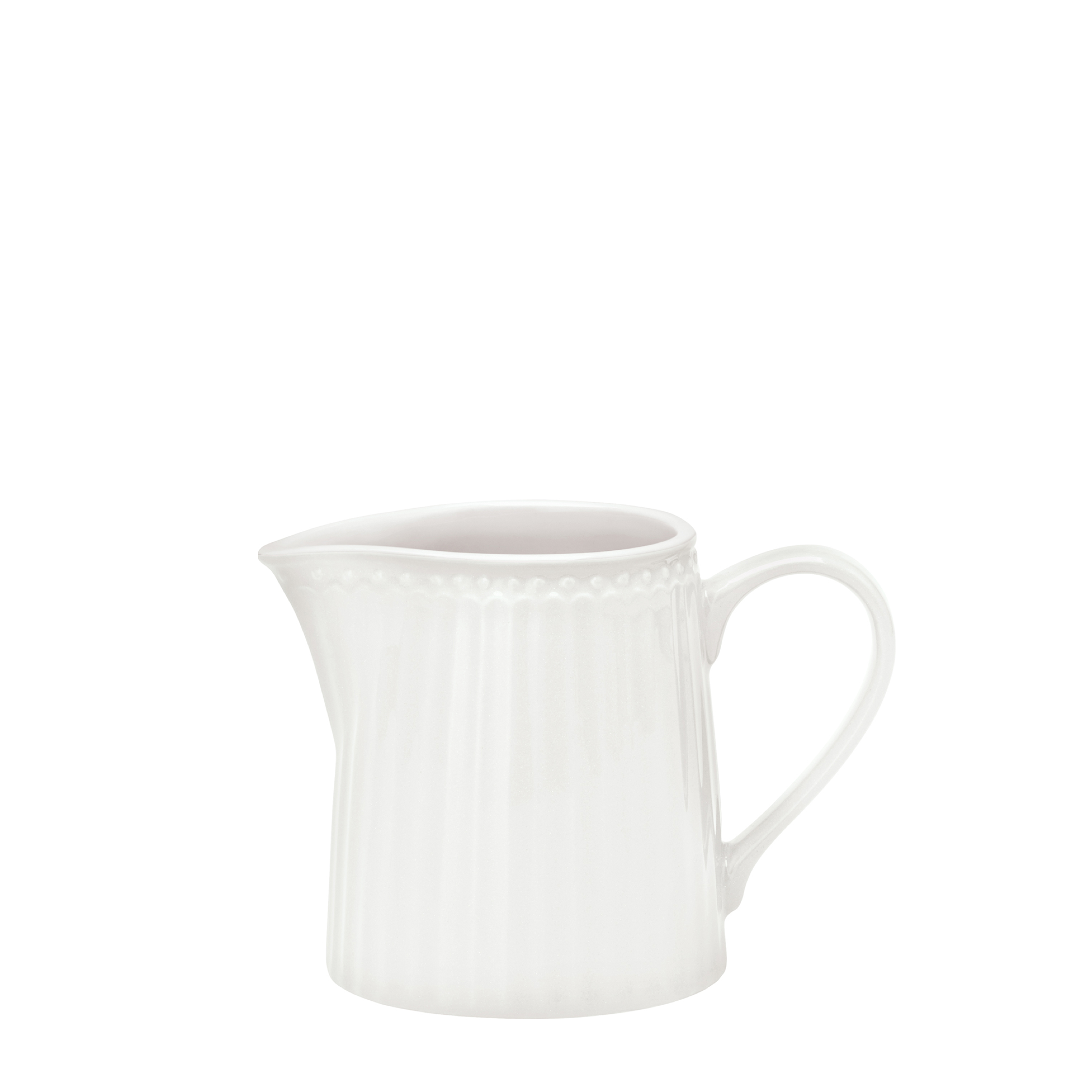 GreenGate Milchkännchen Alice Weiß