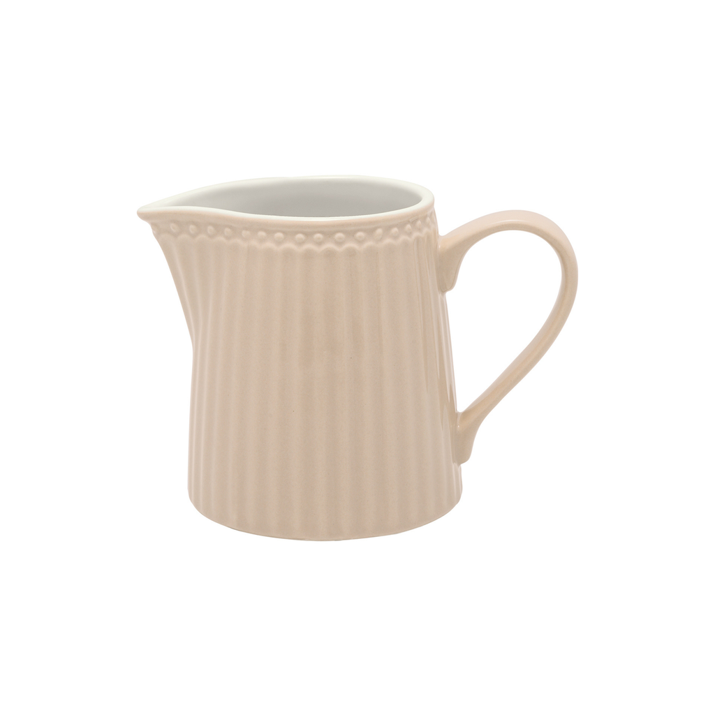 GreenGate Milchkännchen Alice Fudge aus Porzellan
