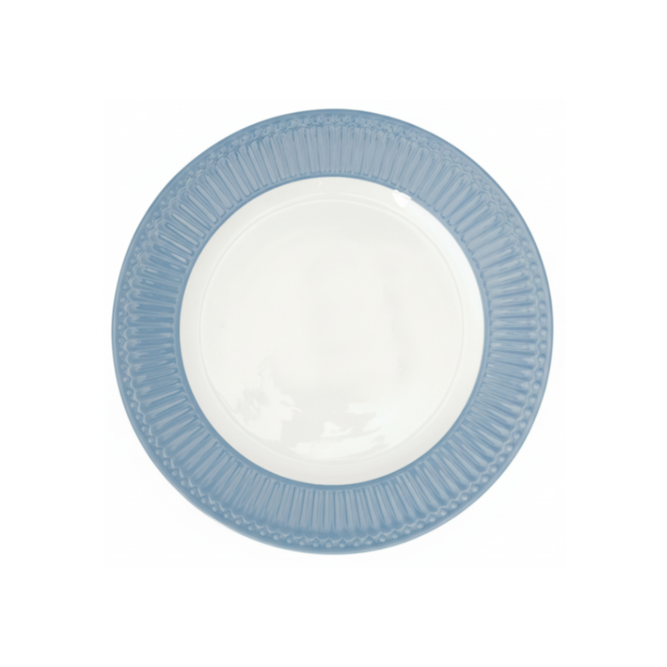 GreenGate Speiseteller Alice Himmelblau 26,5 cm aus Porzellan