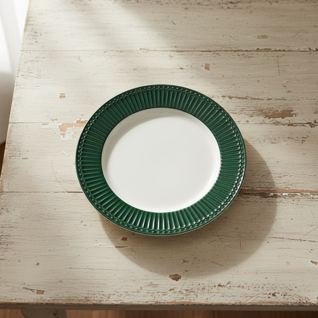 GreenGate Speiseteller Alice Kieferngrün