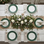 GreenGate Speiseteller Alice Kieferngrün