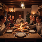 GreenGate Speiseteller Alice Schokolade