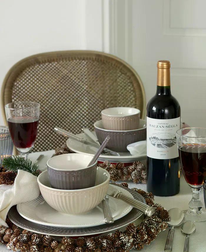 GreenGate Speiseteller Alice Schokolade