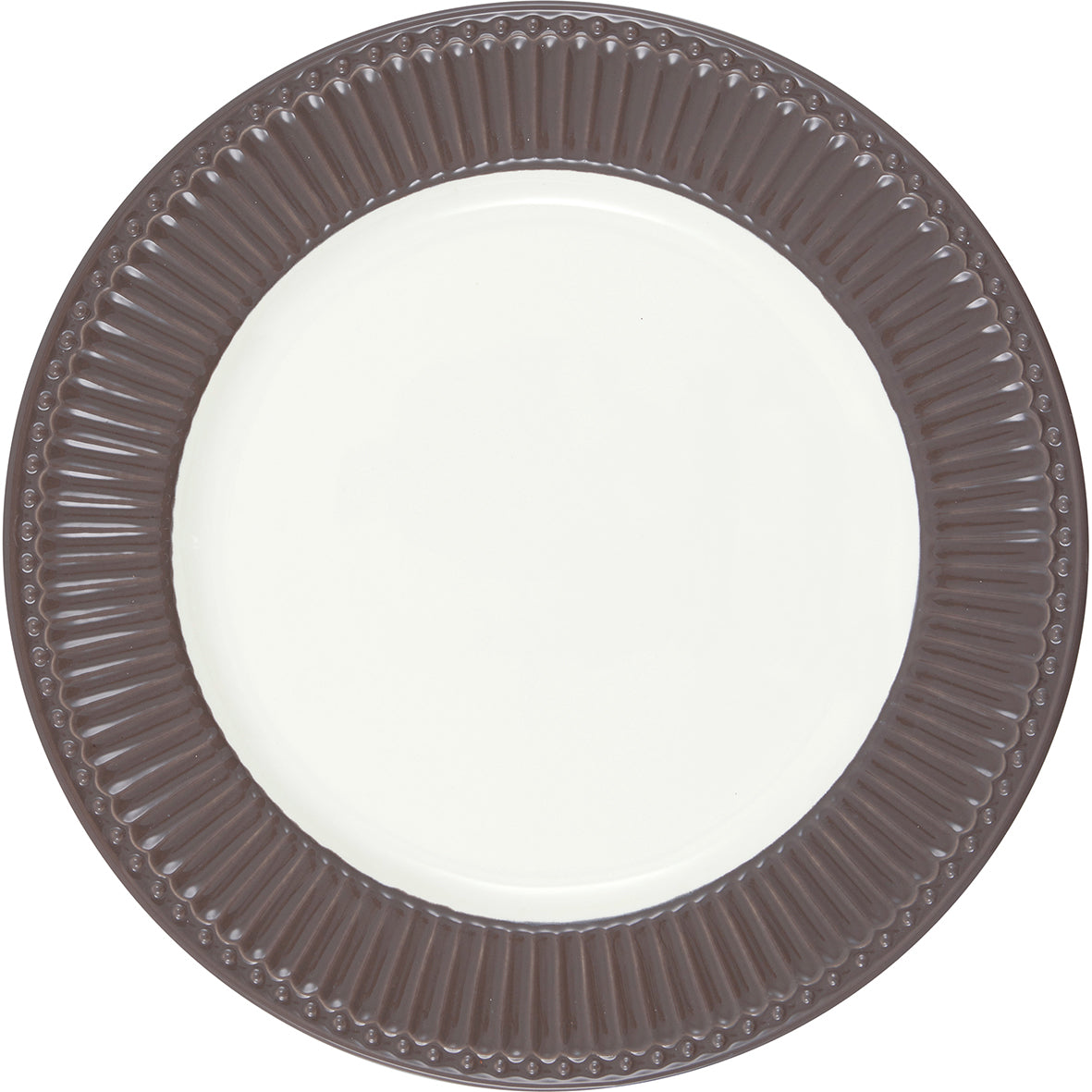 GreenGate Speiseteller Alice Schokolade