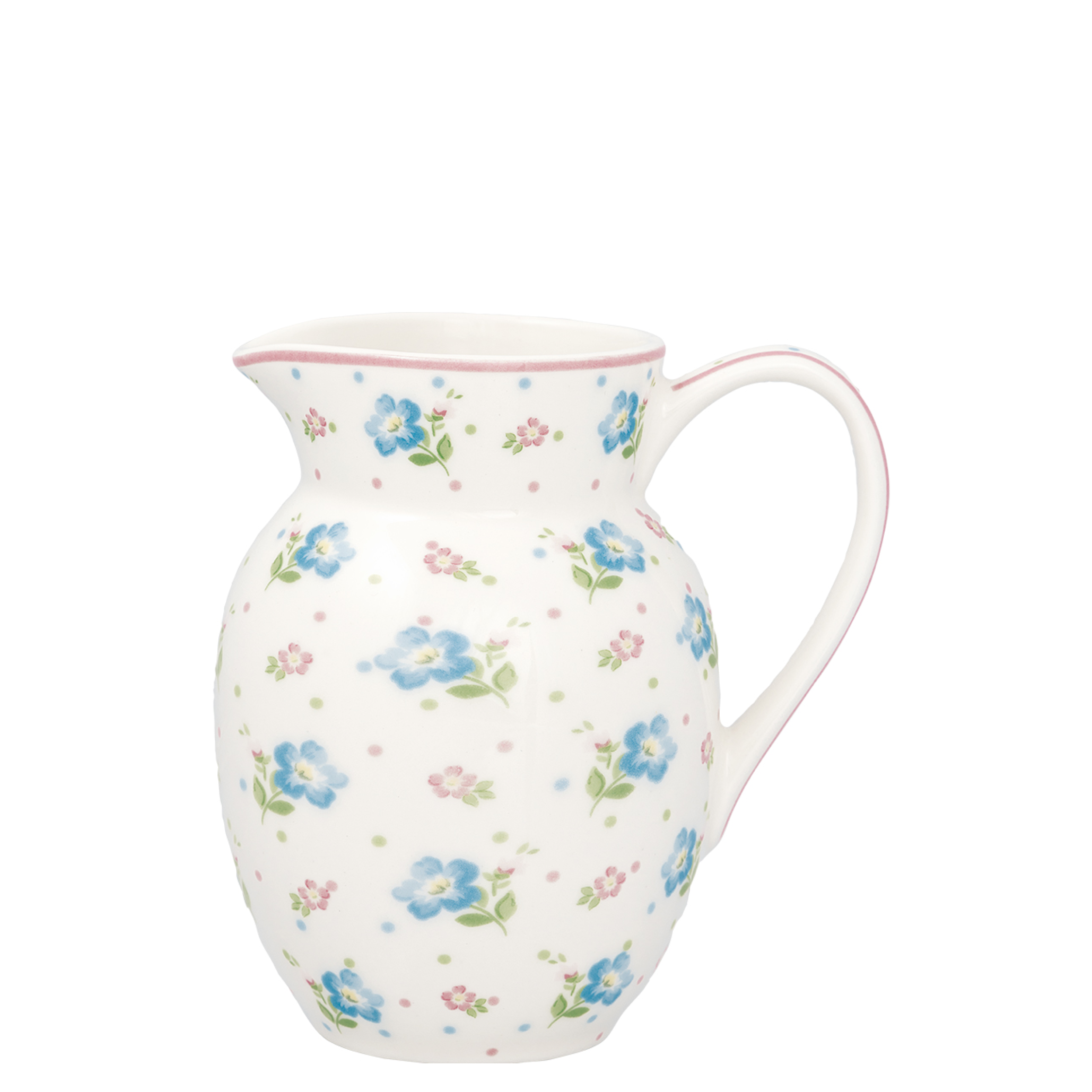 GreenGate Krug Rosalia weiß 0,5 Liter