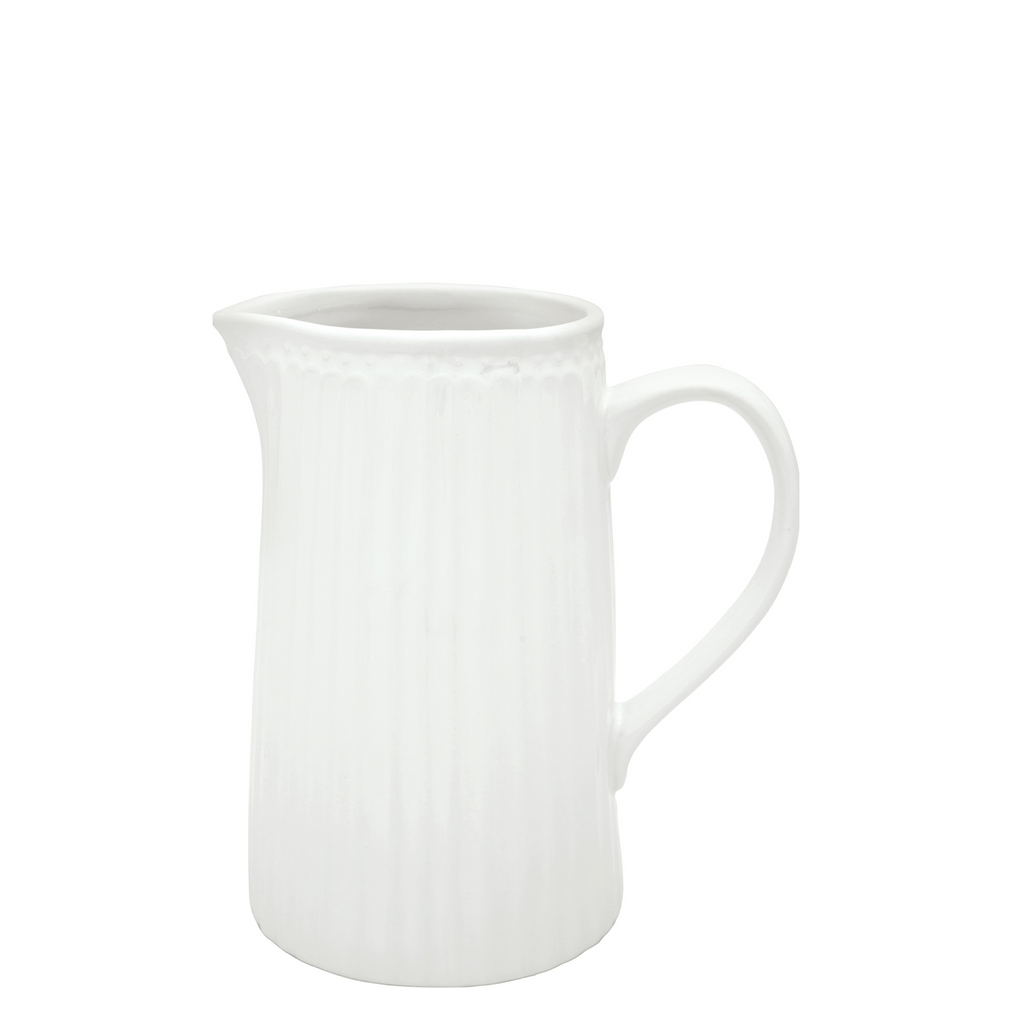 GreenGate Kanne Alice Weiß 1L