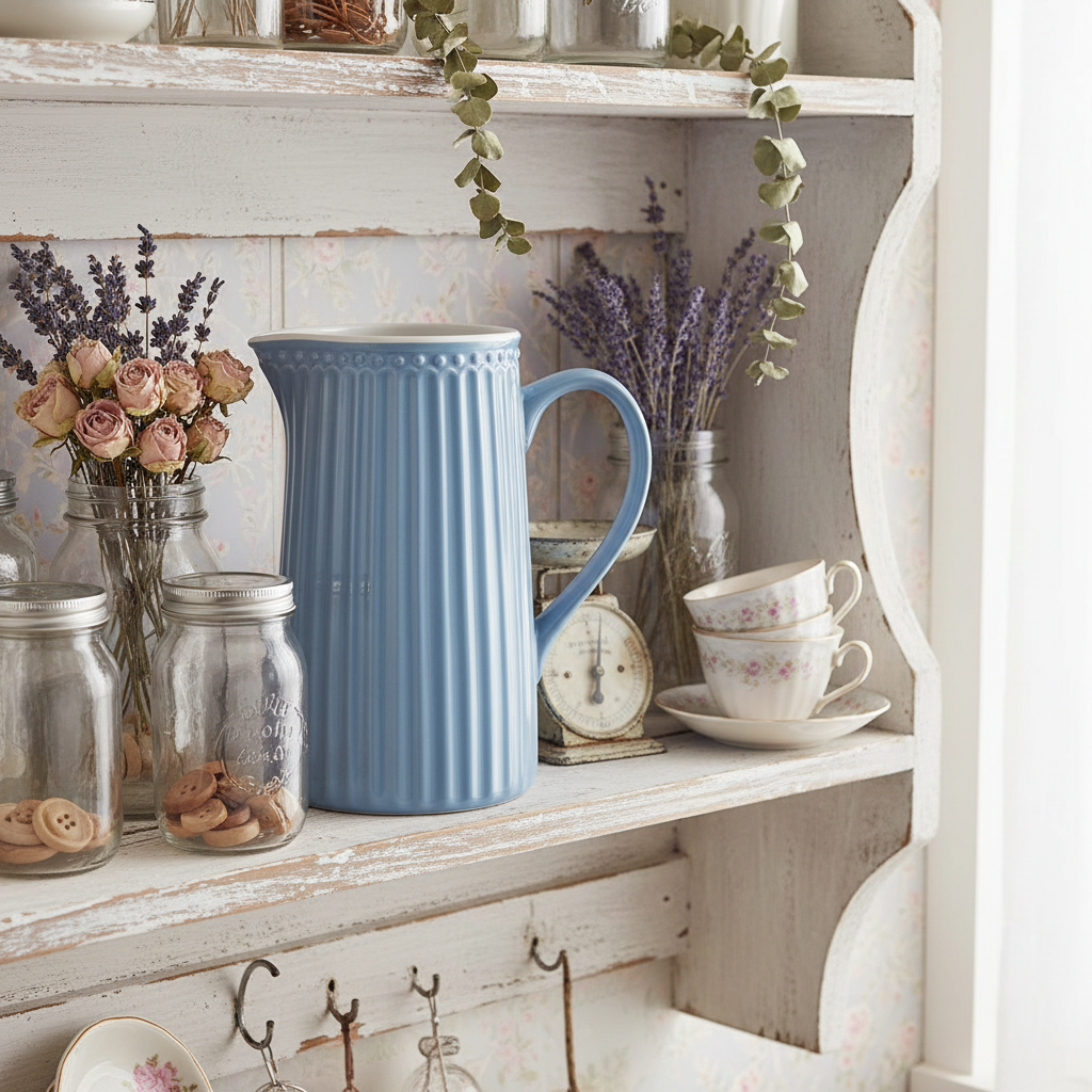 GreenGate Kanne Alice Hellblau 1L