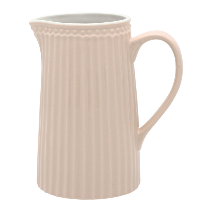 GreenGate Kanne Alice Fudge 1 Liter aus Porzellan freigestellt
