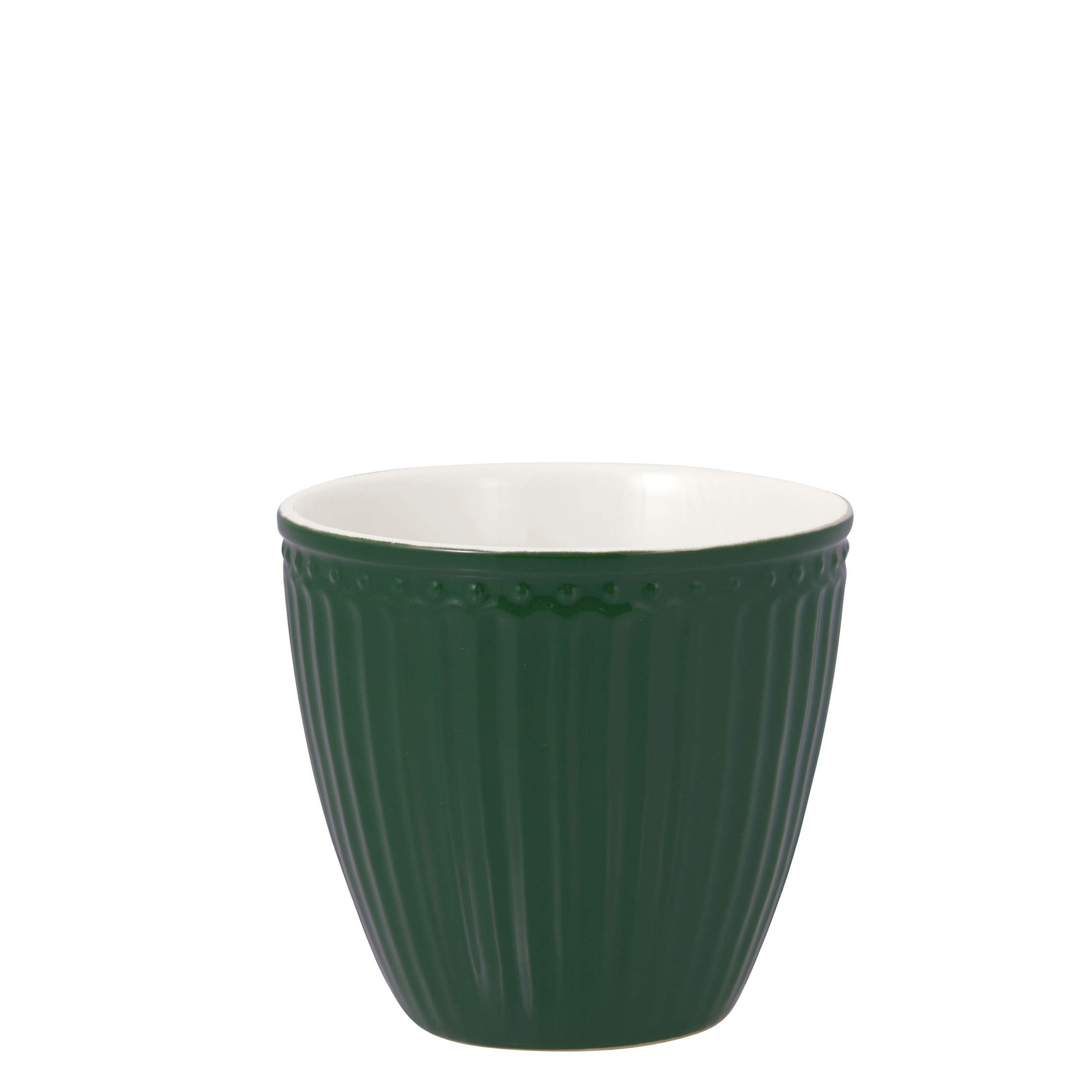 GreenGate Latte Becher Alice Kieferngrün