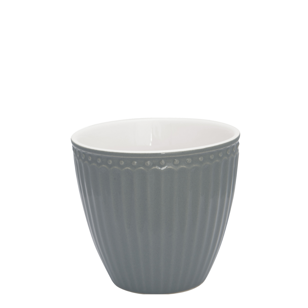 Greengate Latte Cup Alice Steingrau