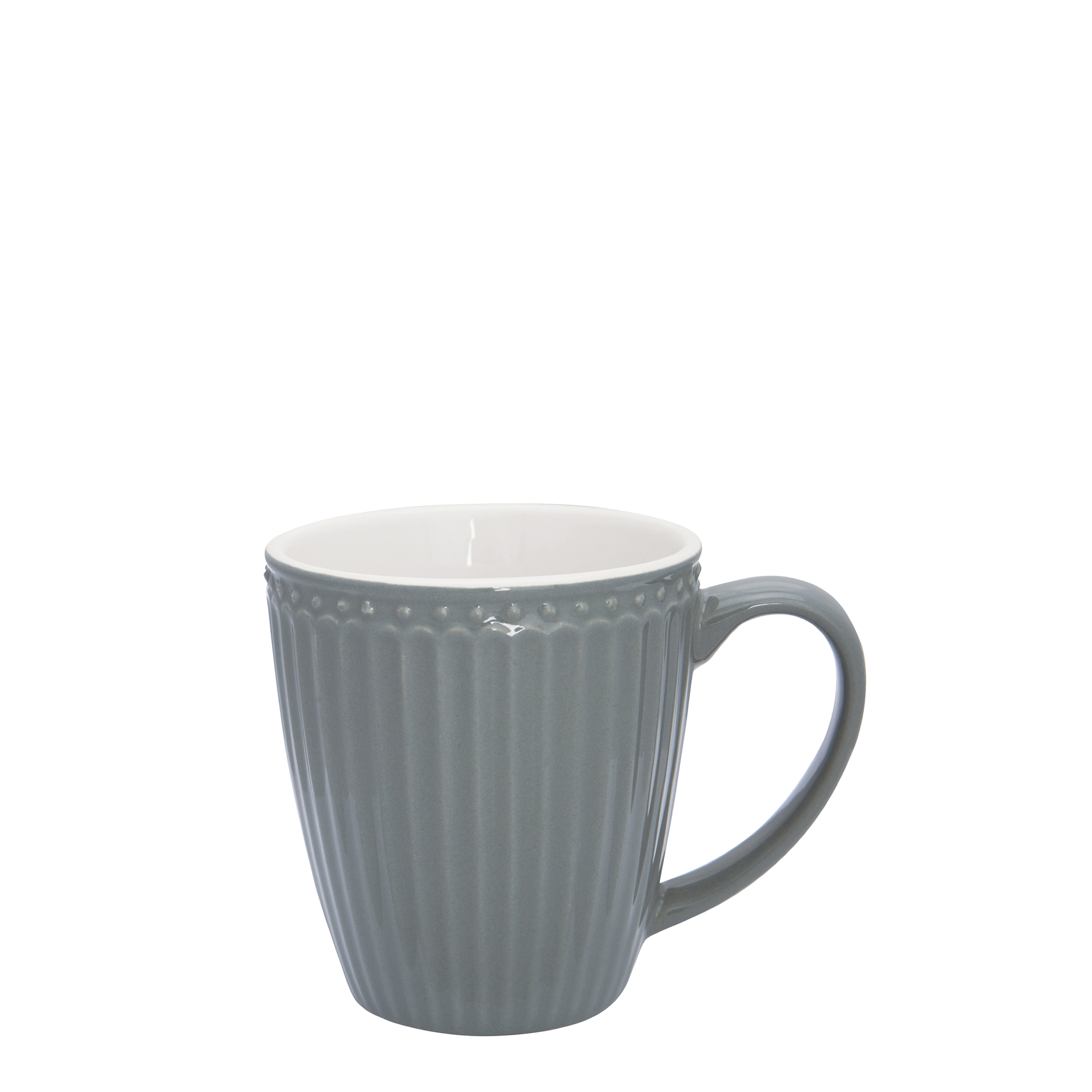 GreenGate Tasse Alice Steingrau