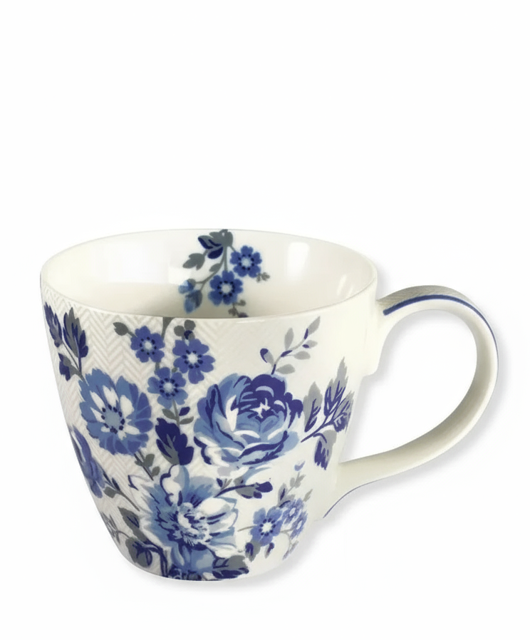 GreenGate Tasse Harmony Hellgrau/Blau