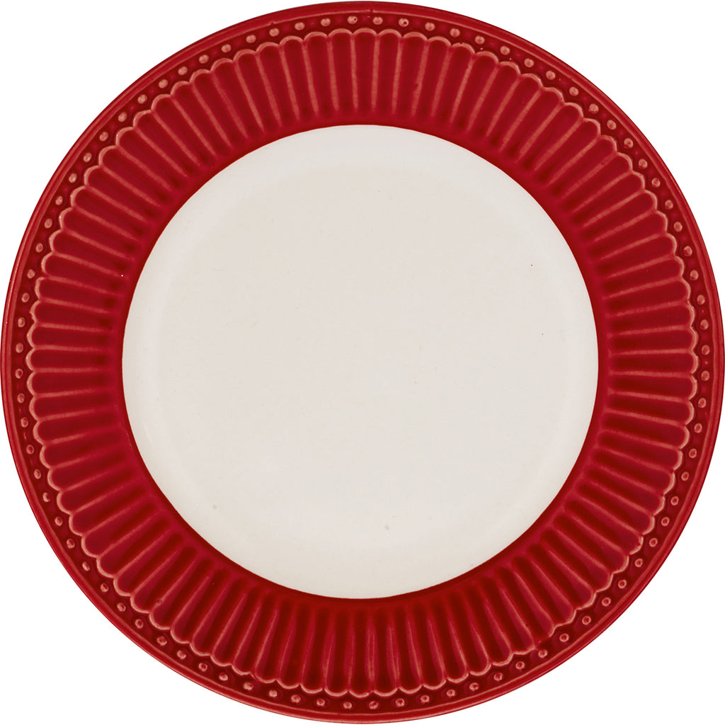 GreenGate Frühstücksteller Alice Rot
