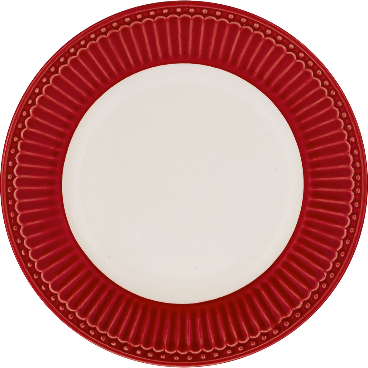GreenGate Frühstücksteller Alice Rot