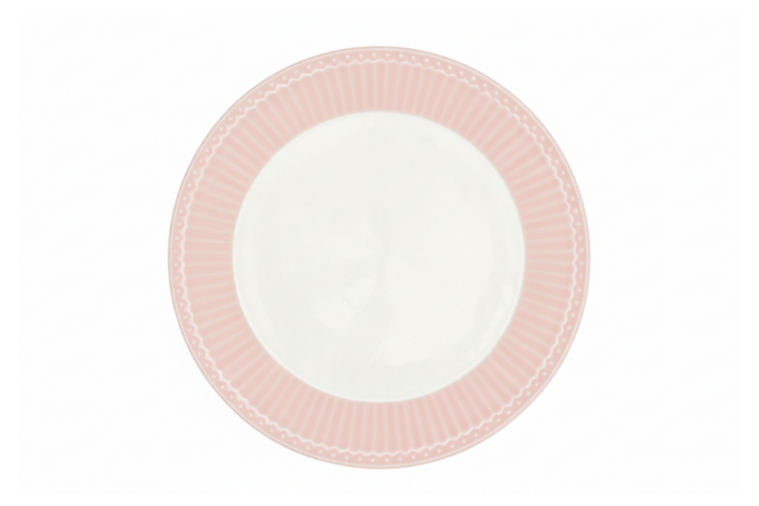 GreenGate Frühstücksteller Alice Rosa 23 cm aus Porzellan
