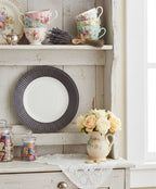 GreenGate Frühstücksteller Alice Schokolade