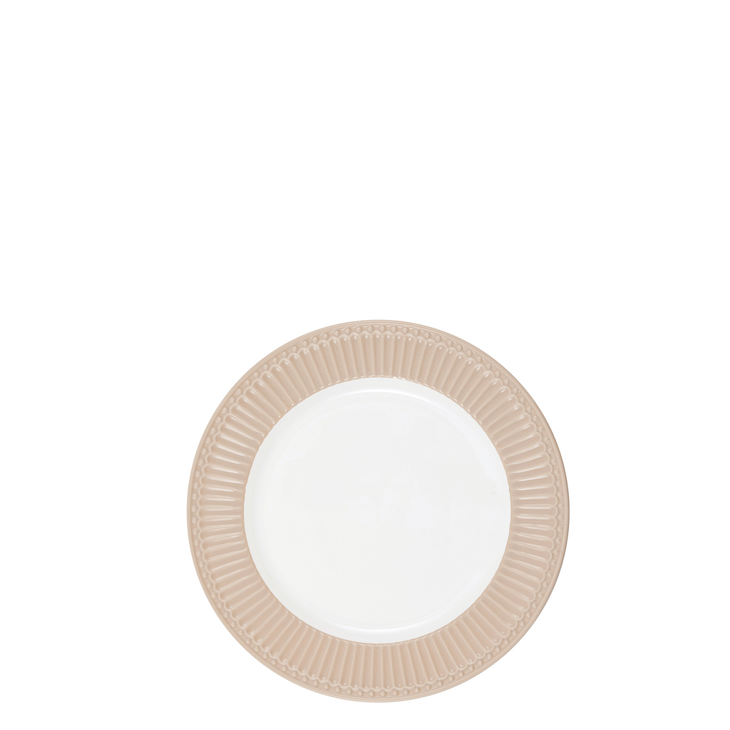 GreenGate Frühstücksteller Alice Karamell 23 cm