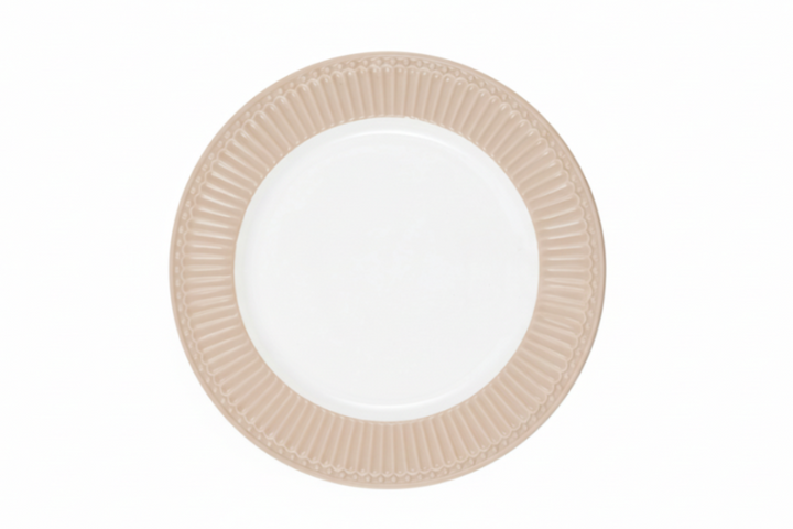 GreenGate Frühstücksteller Alice Fudge 23 cm aus Porzellan